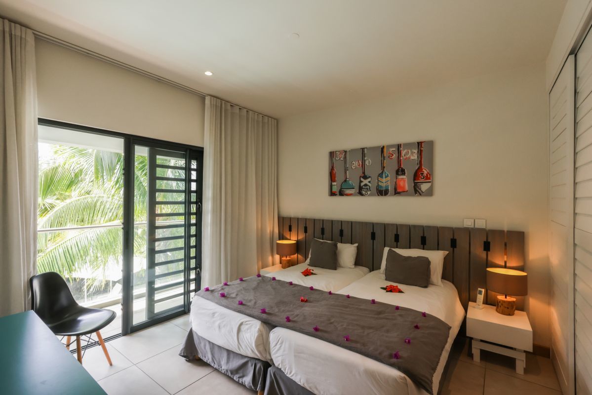 Prestige Pool Villa | Chambre avec salle de bain privative