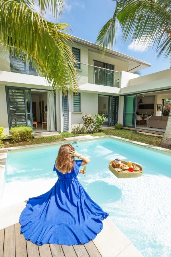 Prestige Pool Villa | Petit déjeuner flottant