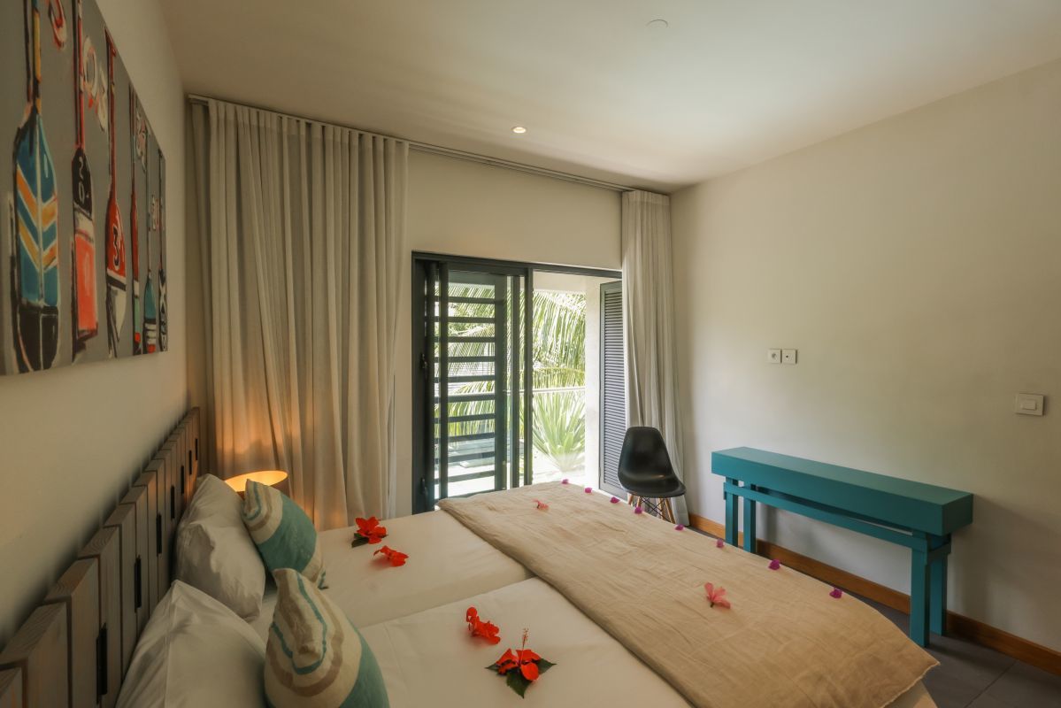 Deluxe Pool Villa | Chambre avec salle de bain privative